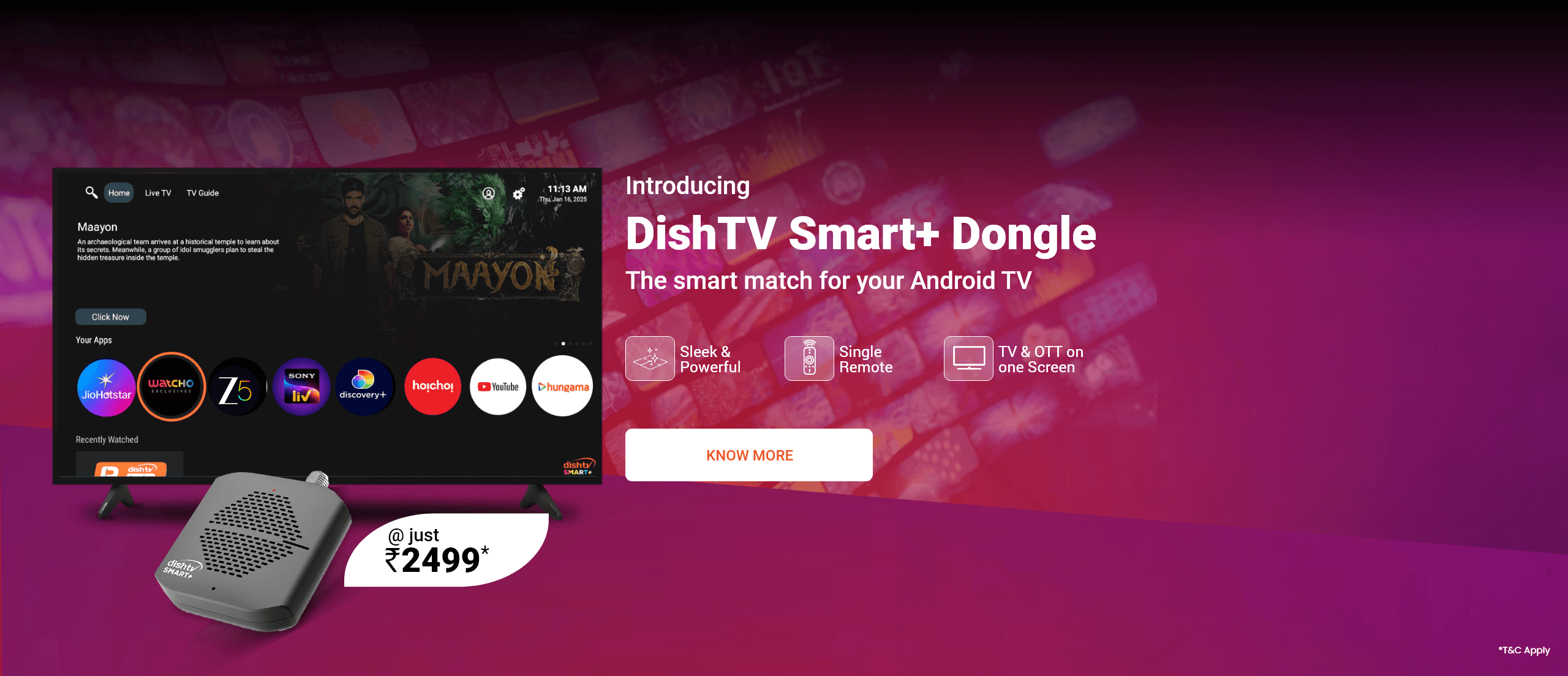 Dishtv Smart+ Dongle 