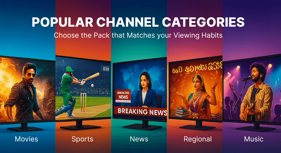 dth channel categories
