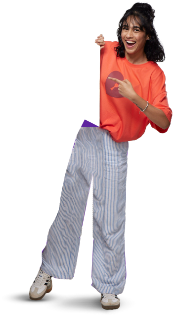 v