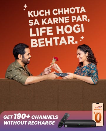 get 190+ channels without recharge